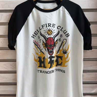 Stranger Things T-Shirt weiss