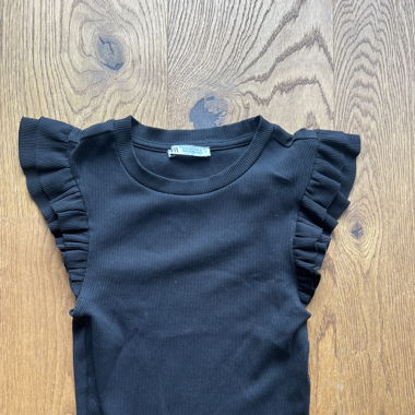 Zara Puffärmel Top