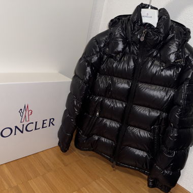 Moncler Black Puffer Jacket