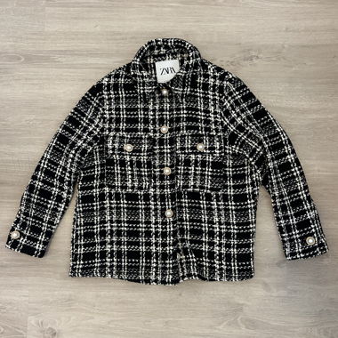 Zara Tweed-Jacke