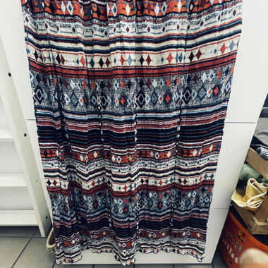 Jupe à motifs avec ceinture élastique EDC
