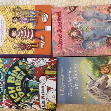 Set di libri per bambini (4 pezzi)