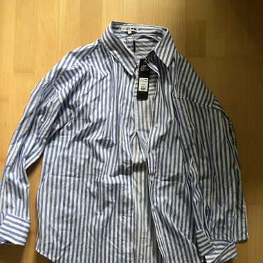 Chemise oversize à rayures