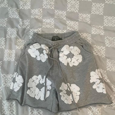 Pantaloncini Denim Tears, Grigio / S 