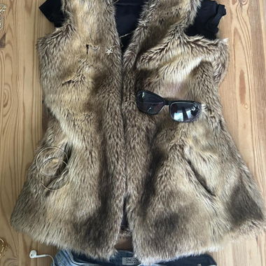 Gilet in pelliccia artificiale BODY FLIRT