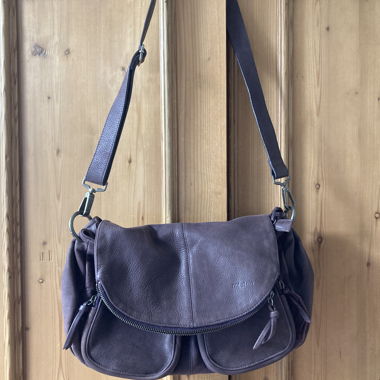 Borsa a tracolla viola nat et nin