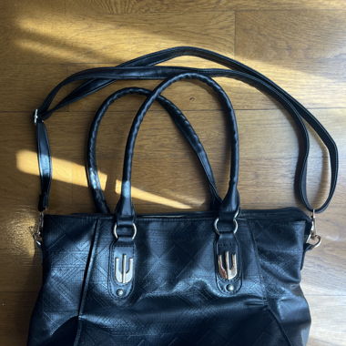 Spacious Black Bag