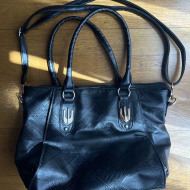Spacious Black Bag