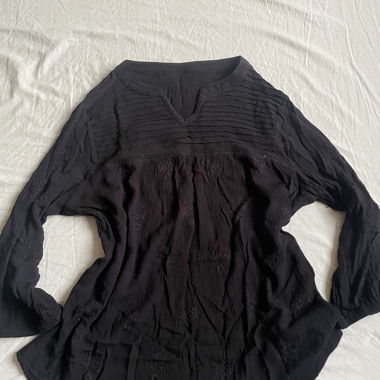 Chemisier noir taille S