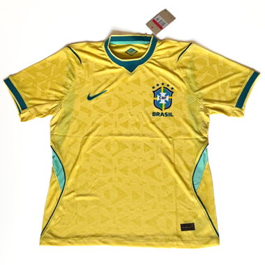 (Neuf) Maillot de football Nike Brésil Coupe du monde 2026 - L