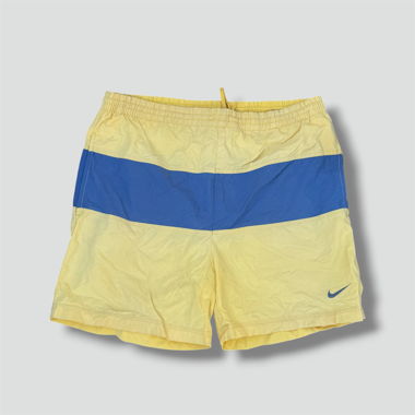 Vintage Nike 90s yellow bathing short
