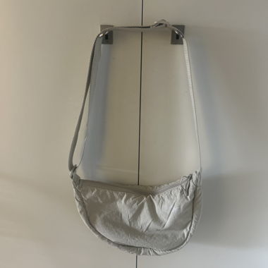Borsa a tracolla grigia