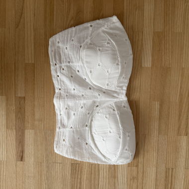 Haut bandeau blanc