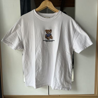 T-shirt Pull&Bear bianco