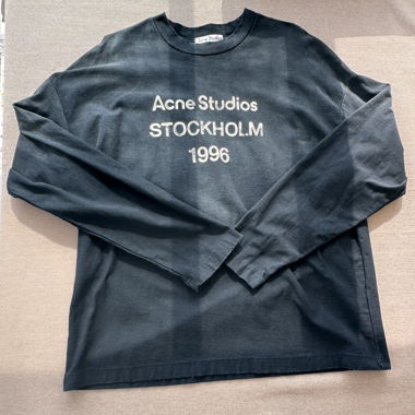 acne studios black longsleeve 