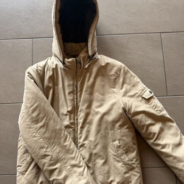Street One Beige Winter Jacket with Hood