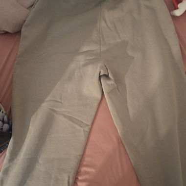 Beige Drawstring Joggers