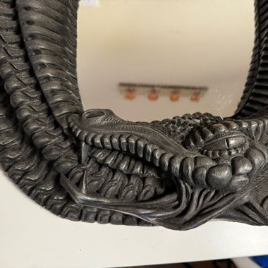 Wand Spiegel Drachen HR.Giger Style Julien98