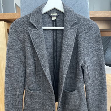 Grauer Blazer / Grösse 38