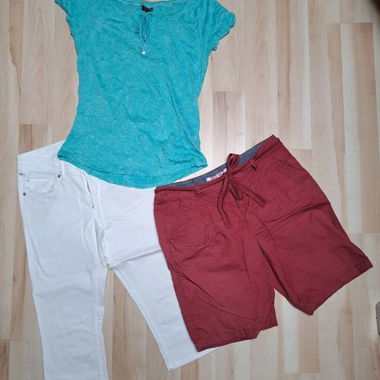 Set da donna con maglietta e pantaloni taglia 38/come nuovo
