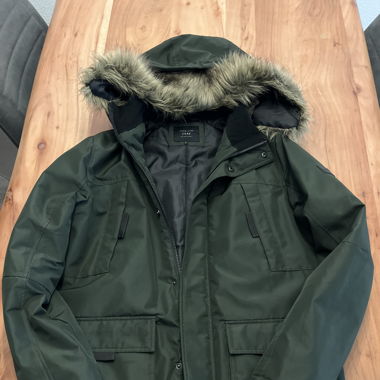 Winterjacke dunkelgrün