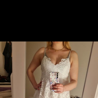 Weisses Sommerkleid (Boho)