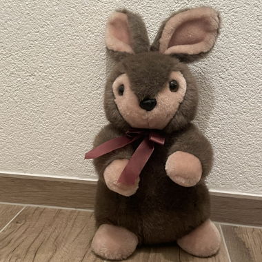 Stuffed Bunny with Bow