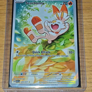 EN Scorbunny 225/217 Ascended Heroes NM