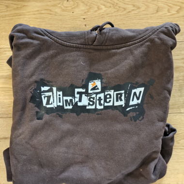 Hoodie Zimtstern marron XL