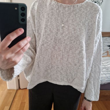 Pull en maille oversize Beaumont Organic