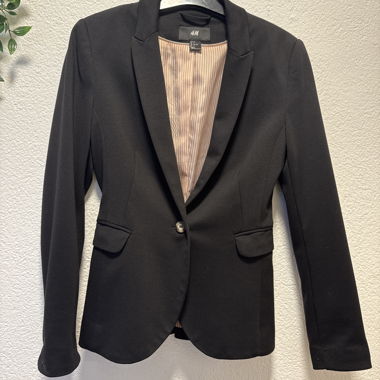 Blazer noir H&M