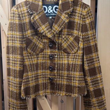 Giacca in tweed vintage D&G