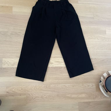 schwarze stoffhose