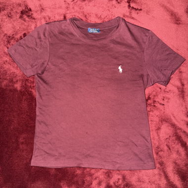 T-shirt Ralph Lauren bordeaux
