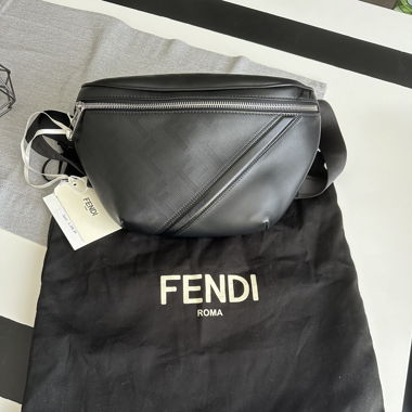 Sac ceinture Shadow Diagonal Fendi Homme
