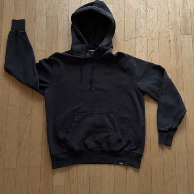 Felpa con cappuccio Dickies nera taglia XS, ma veste come S