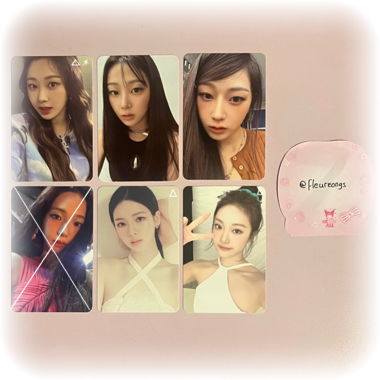 misc aespa trading & album photocards