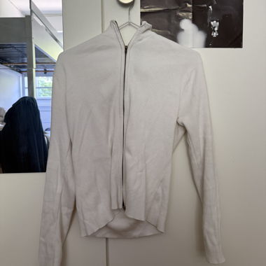 Teddys Core Ribbed Zip-Up Sweater