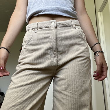 Pantaloni in Velluto a Coste