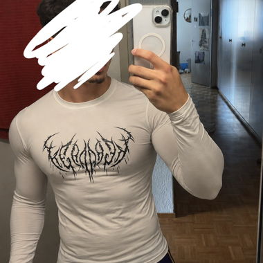 Maglietta palestra compressiva