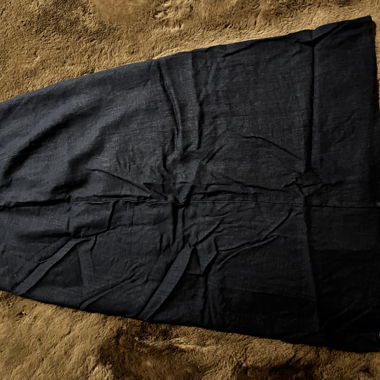Blue Linen Skirt