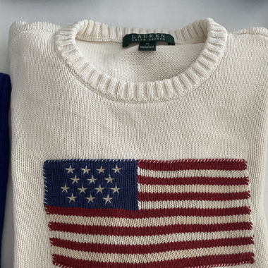Maglione Ralph Lauren bandiera USA