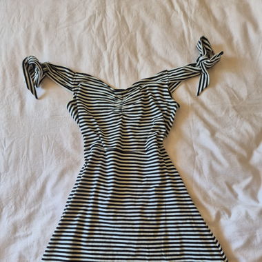 Robe rayée 