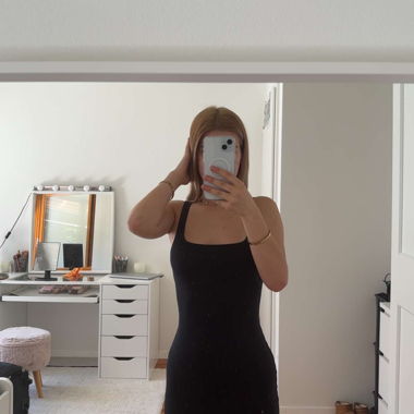 Robe noir zara 
