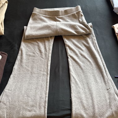 Grey Knit Pants