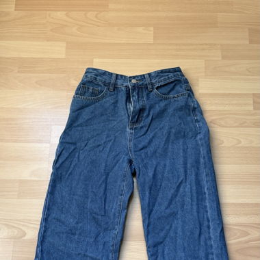 Mom Jeans blau
