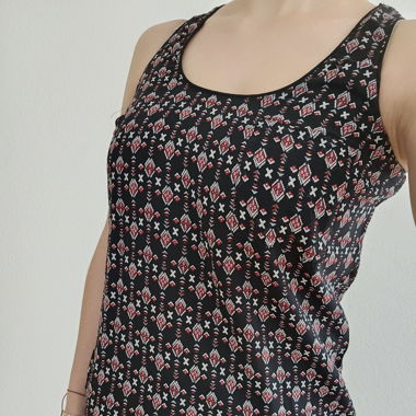 Trägershirt XS/S mehrfarbig gemustert