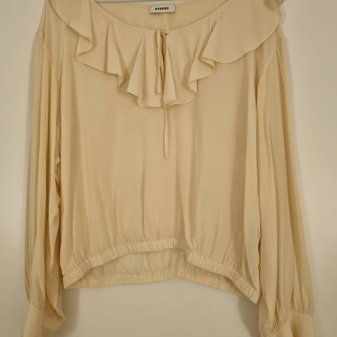 Blouse à volants Flowy Sandro