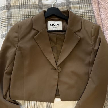 Blazer corto cropped
