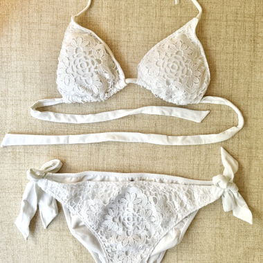 Weisser Bikini von Calzedonia